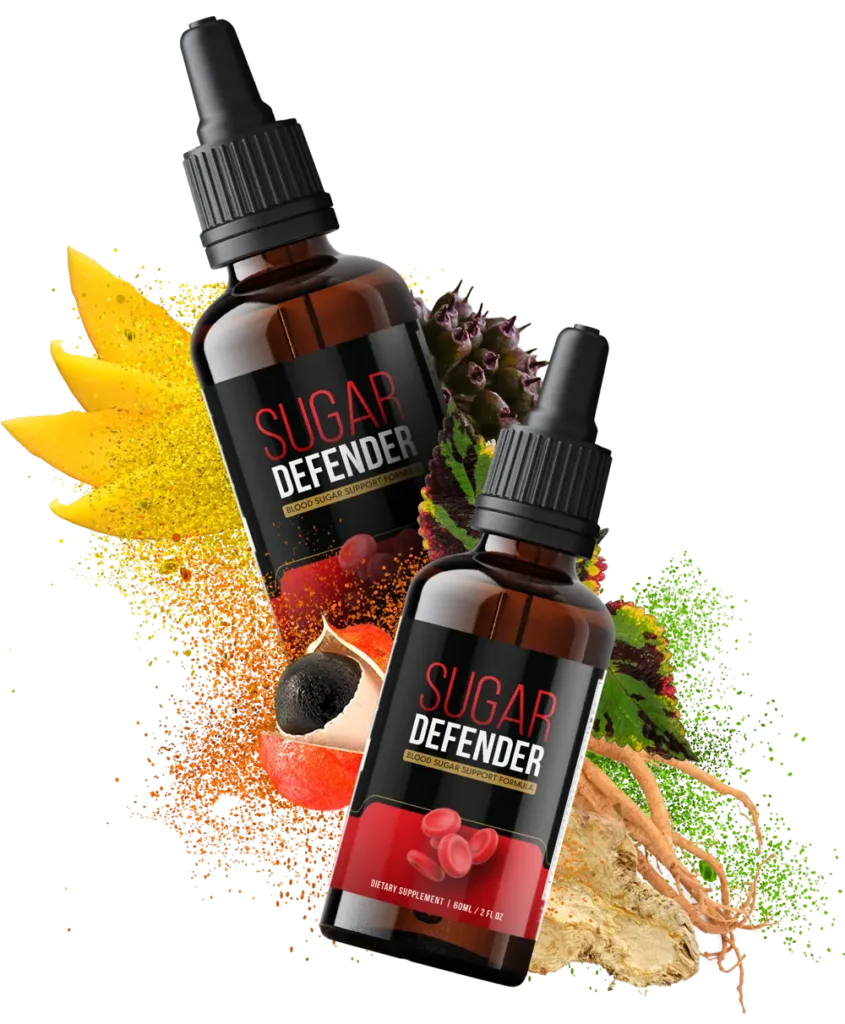 Sugar Defender natural supplement for blood sugar support bottle